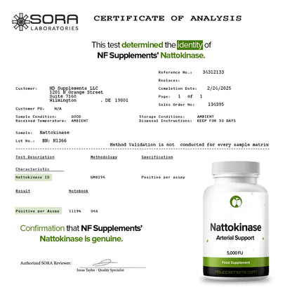 Nattokinase Capsules - 5000 FU